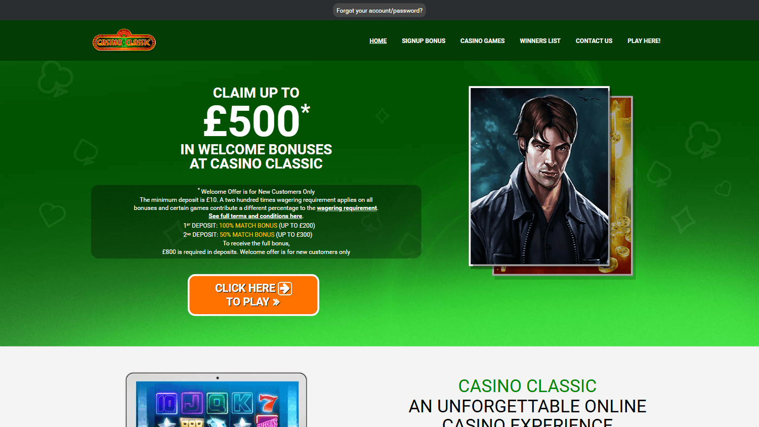 Casino Classic Desktop screenshot